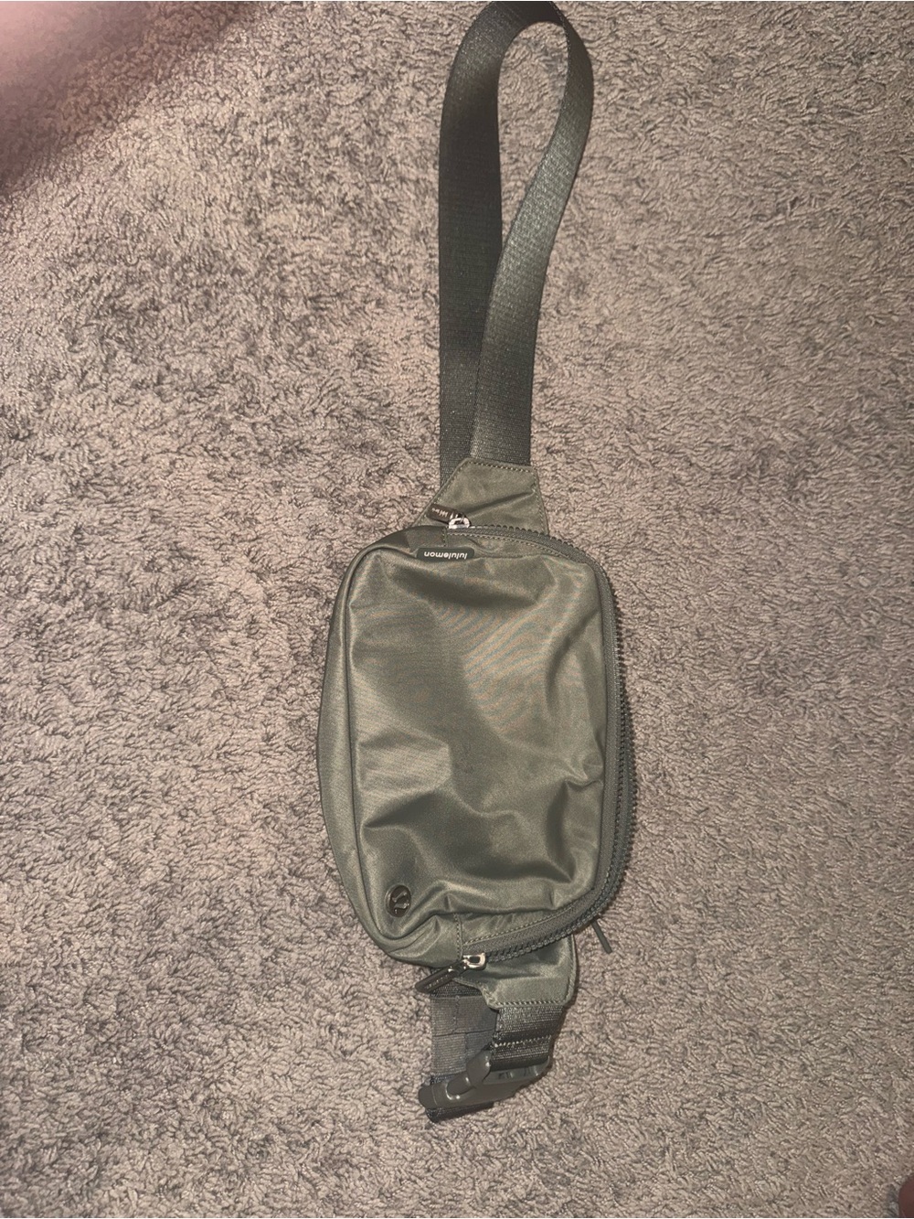 Olive Green beltBag Lululemon